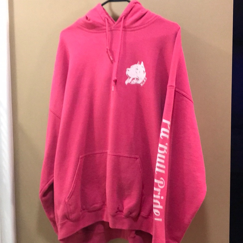 Pink Pitbull pride hoodie